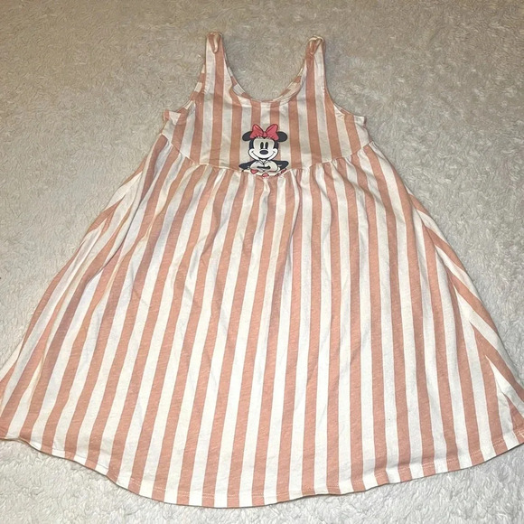 GAP Other - Girls Disney Striped dress with Minnie Mouse print